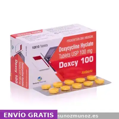Doxycycline 200mg — receta en línea para infecciones bacterianas en España